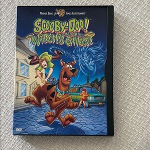 Warner Bros. Scooby-Doo! and the Witch's Ghost DVD — Blue/Green Cover Artwork